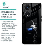 Car In Dark Glass Case for Oppo Reno8T 5G