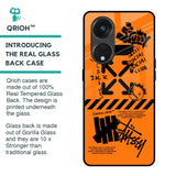 Anti Social Club Glass Case for Oppo Reno8T 5G