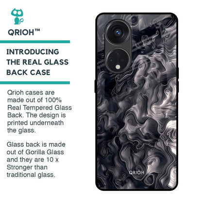 Cryptic Smoke Glass Case for Oppo Reno8T 5G