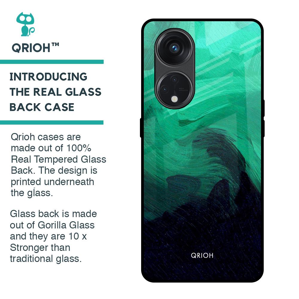 Scarlet Amber Glass Case for Oppo Reno8T 5G