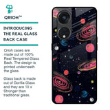 Galaxy In Dream Glass Case For Oppo Reno8T 5G