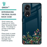 Small Garden Glass Case For Oppo Reno8T 5G