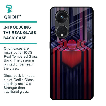 Super Art Logo Glass Case For Oppo Reno8T 5G