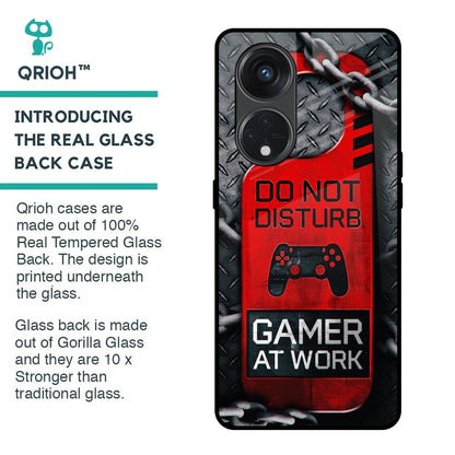 Do No Disturb Glass Case For Oppo Reno8T 5G