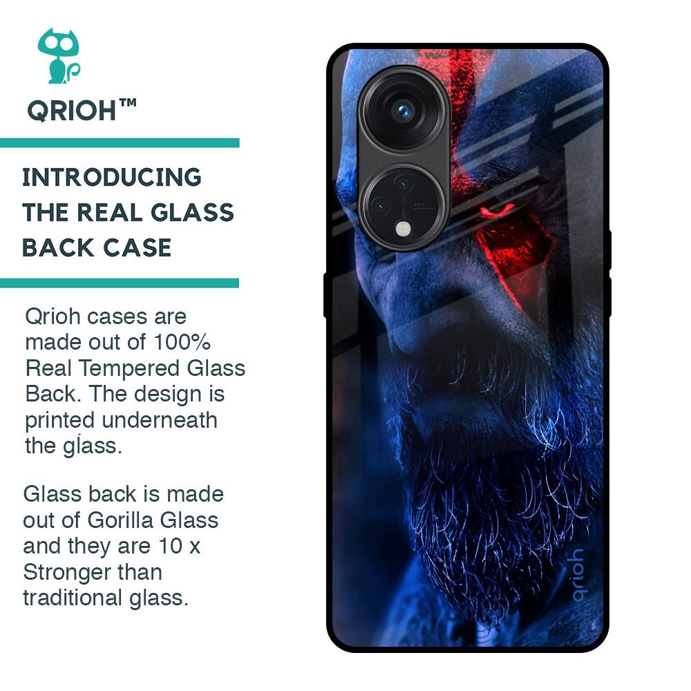 God Of War Glass Case For Oppo Reno8T 5G
