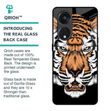 Angry Tiger Glass Case For Oppo Reno8T 5G
