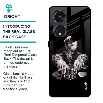 Gambling Problem Glass Case For Oppo Reno8T 5G