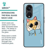 Adorable Cute Kitty Glass Case For Oppo Reno8T 5G