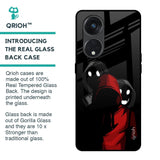 Shadow Character Glass Case for Oppo Reno8T 5G