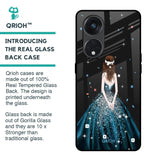 Queen Of Fashion Glass Case for Oppo Reno8T 5G