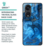 Gold Sprinkle Glass Case for Oppo Reno8T 5G