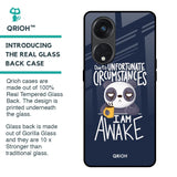 Struggling Panda Glass Case for Oppo Reno8T 5G