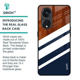 Bold Stripes Glass Case for Oppo Reno8T 5G