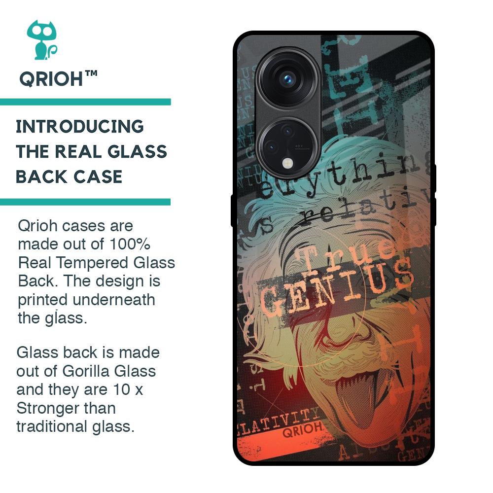 True Genius Glass Case for Oppo Reno8T 5G