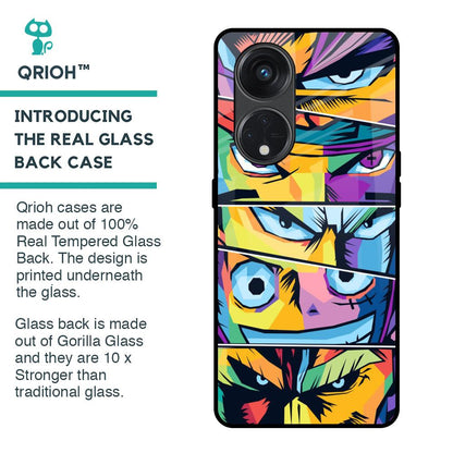 Anime Legends Glass Case for Oppo Reno8T 5G