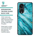 Ocean Marble Glass Case for Oppo Reno8T 5G