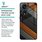 Tri Color Wood Glass Case for Oppo Reno8T 5G