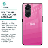 Pink Ribbon Caddy Glass Case for Oppo Reno8T 5G