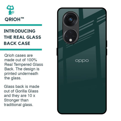 Olive Glass Case for Oppo Reno8T 5G