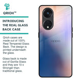 Blue Mauve Gradient Glass Case for Oppo Reno8T 5G