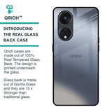 Space Grey Gradient Glass Case for Oppo Reno8T 5G