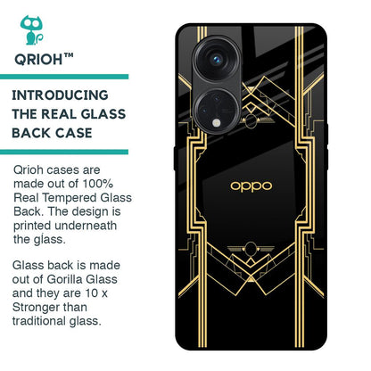 Sacred Logo Glass Case for Oppo Reno8T 5G