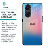 Blue & Pink Ombre Glass case for Oppo Reno8T 5G