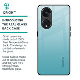 Arctic Blue Glass Case For Oppo Reno8T 5G