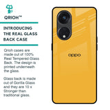 Fluorescent Yellow Glass case for Oppo Reno8T 5G