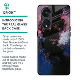 Smudge Brush Glass case for Oppo Reno8T 5G