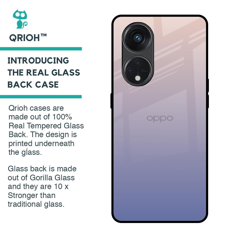 Rose Hue Glass Case for Oppo Reno8T 5G