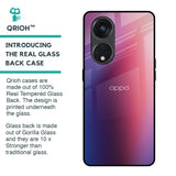 Multi Shaded Gradient Glass Case for Oppo Reno8T 5G