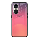 Sunset Orange Oppo Reno8T 5G Glass Cases & Covers Online