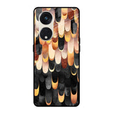 Bronze Abstract Oppo Reno8T 5G Glass Cases & Covers Online