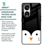 Cute Penguin Glass Case for Oppo Reno8T 5G