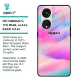 Colorful Waves Glass case for Oppo Reno8T 5G