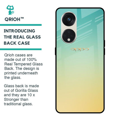 Cool Breeze Glass case for Oppo Reno8T 5G