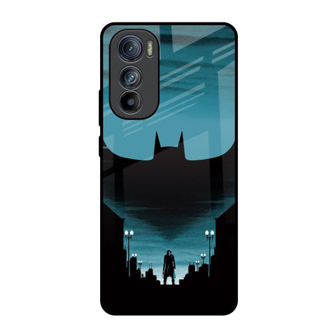 Cyan Bat Motorola Edge 30 Glass Back Cover Online