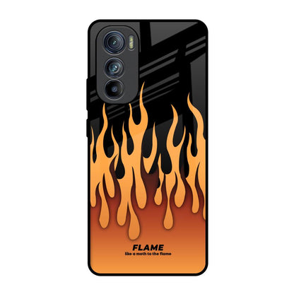Fire Flame Motorola Edge 30 Glass Back Cover Online
