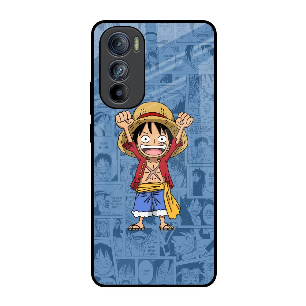 Chubby Anime Motorola Edge 30 Glass Back Cover Online