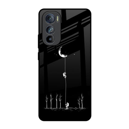 Catch the Moon Motorola Edge 30 Glass Back Cover Online