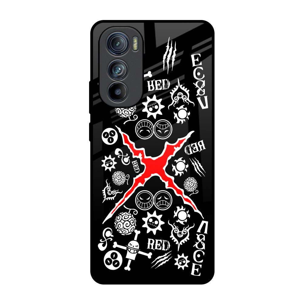 Red Zone Motorola Edge 30 Glass Back Cover Online