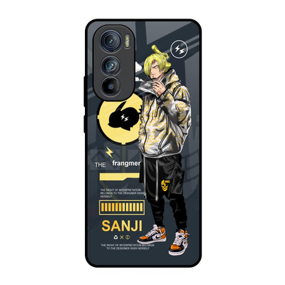 Cool Sanji Motorola Edge 30 Glass Back Cover Online