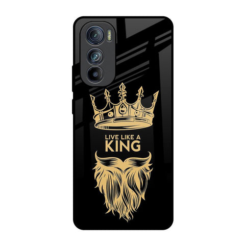 King Life Motorola Edge 30 Glass Back Cover Online