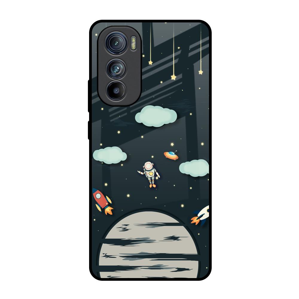 Astronaut Dream Motorola Edge 30 Glass Back Cover Online