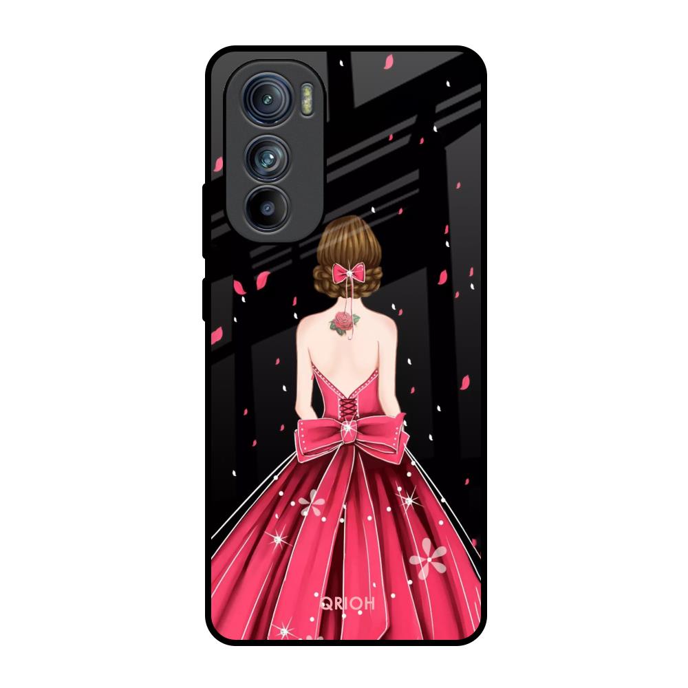 Fashion Princess Motorola Edge 30 Glass Back Cover Online