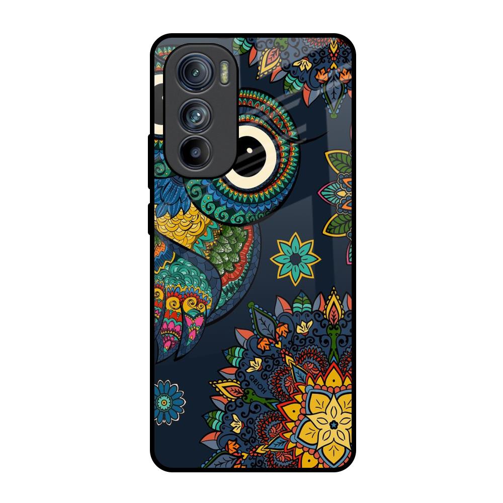 Owl Art Motorola Edge 30 Glass Back Cover Online