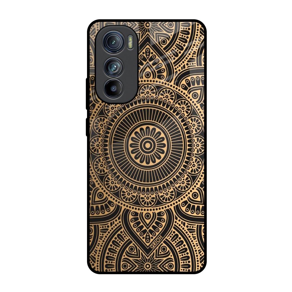Luxury Mandala Motorola Edge 30 Glass Back Cover Online
