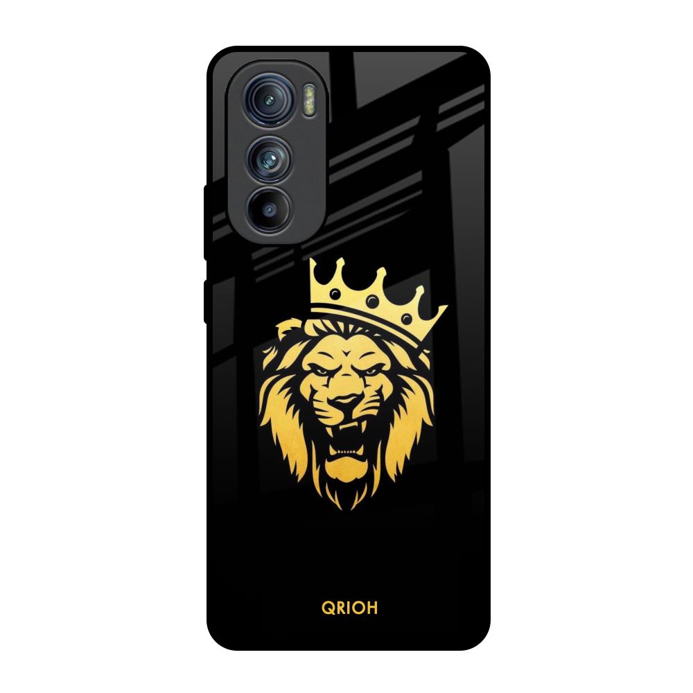 Lion The King Motorola Edge 30 Glass Back Cover Online