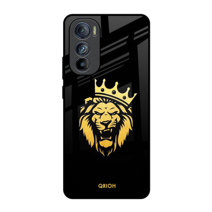 Lion The King Motorola Edge 30 Glass Back Cover Online